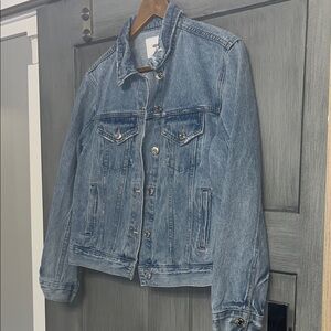 VERVET Sz Small Women's Boyfriend Fit Denim Jacket 100% Cotton #preppy #boho